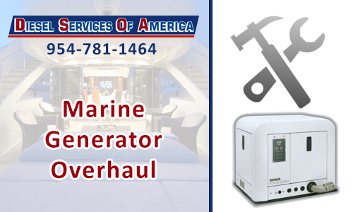 Marine Generator Overhaul